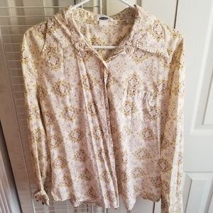 Long sleeve button down shirt